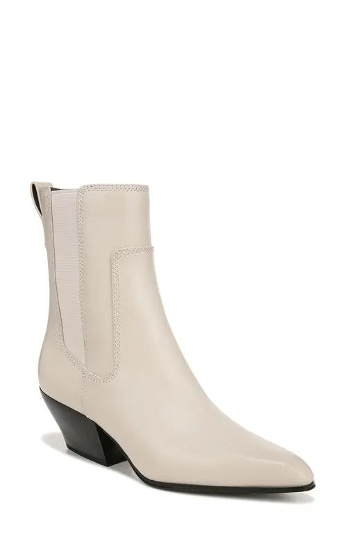 SARTO by Franco Sarto Anina Pointed Toe Boot in Chalk at Nordstrom, Size 11 | Nordstrom