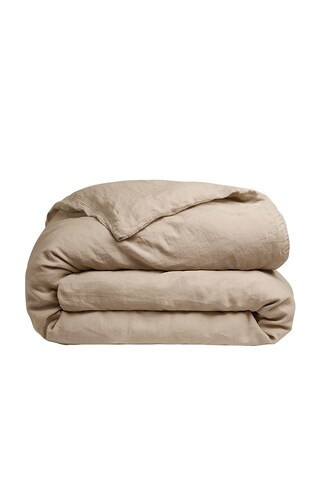 Parachute Linen Duvet Cover in Tan | FWRD 