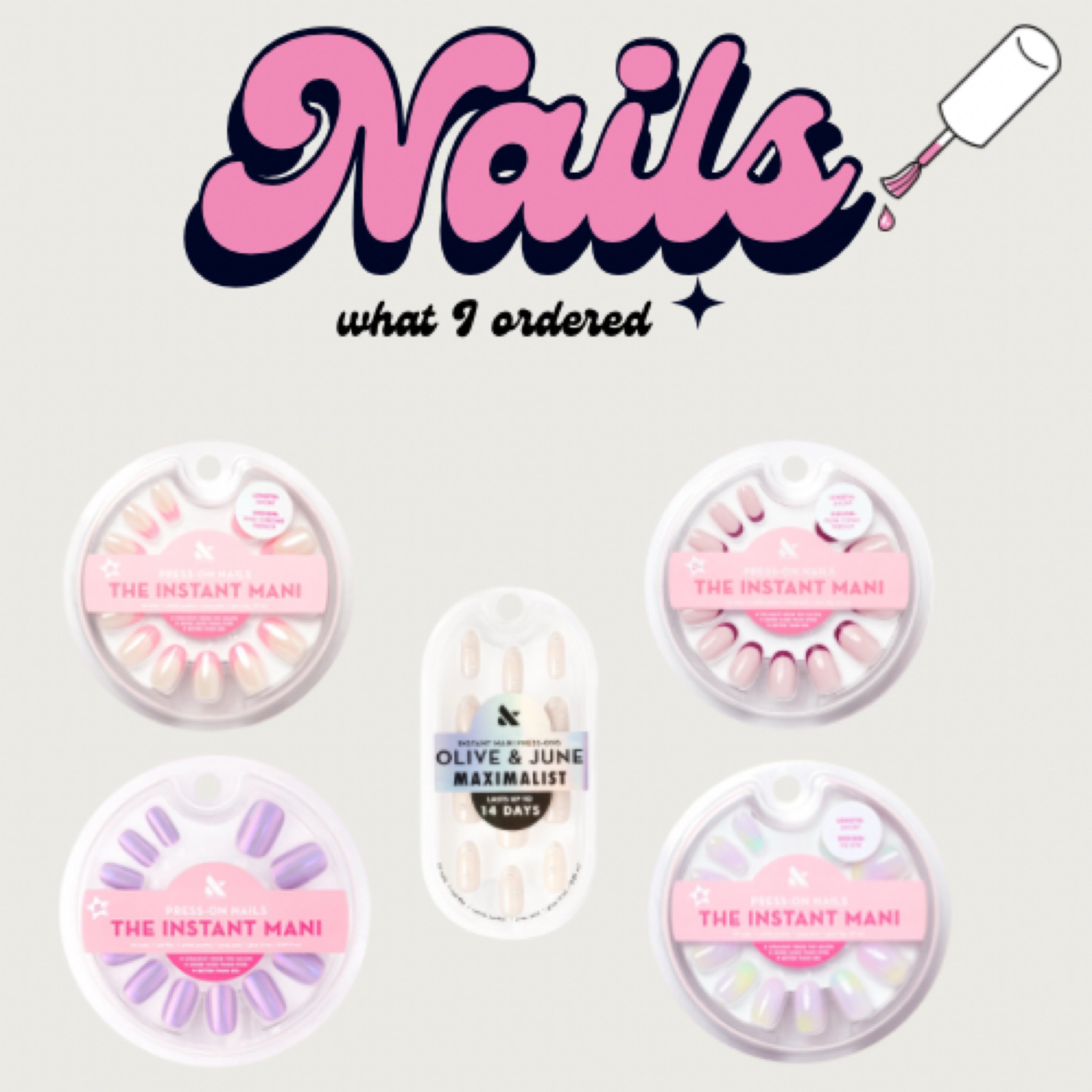 My recent nail order!

#LTKFindsUnder100 #LTKBeauty #LTKFindsUnder50