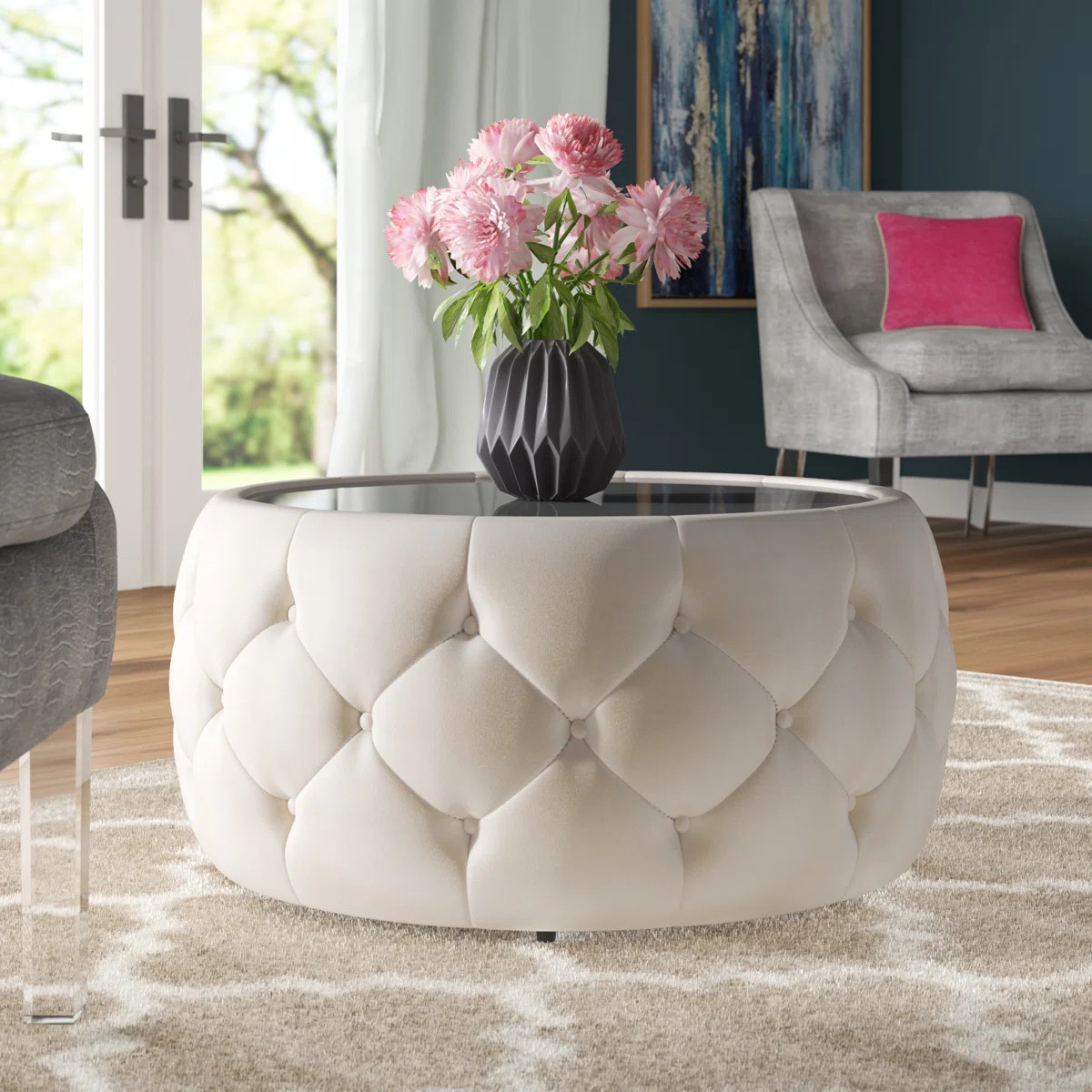 Eraman Glass Top Coffee Table | Wayfair North America