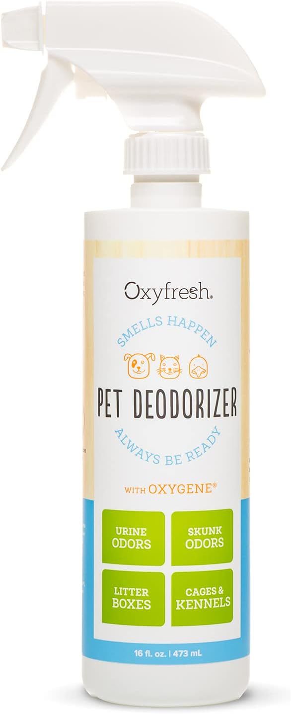 Oxyfresh All Purpose Pet Deodorizer for Dogs and Cats – Non Toxic Pet Deodorizer Spray. Perfect... | Amazon (US)