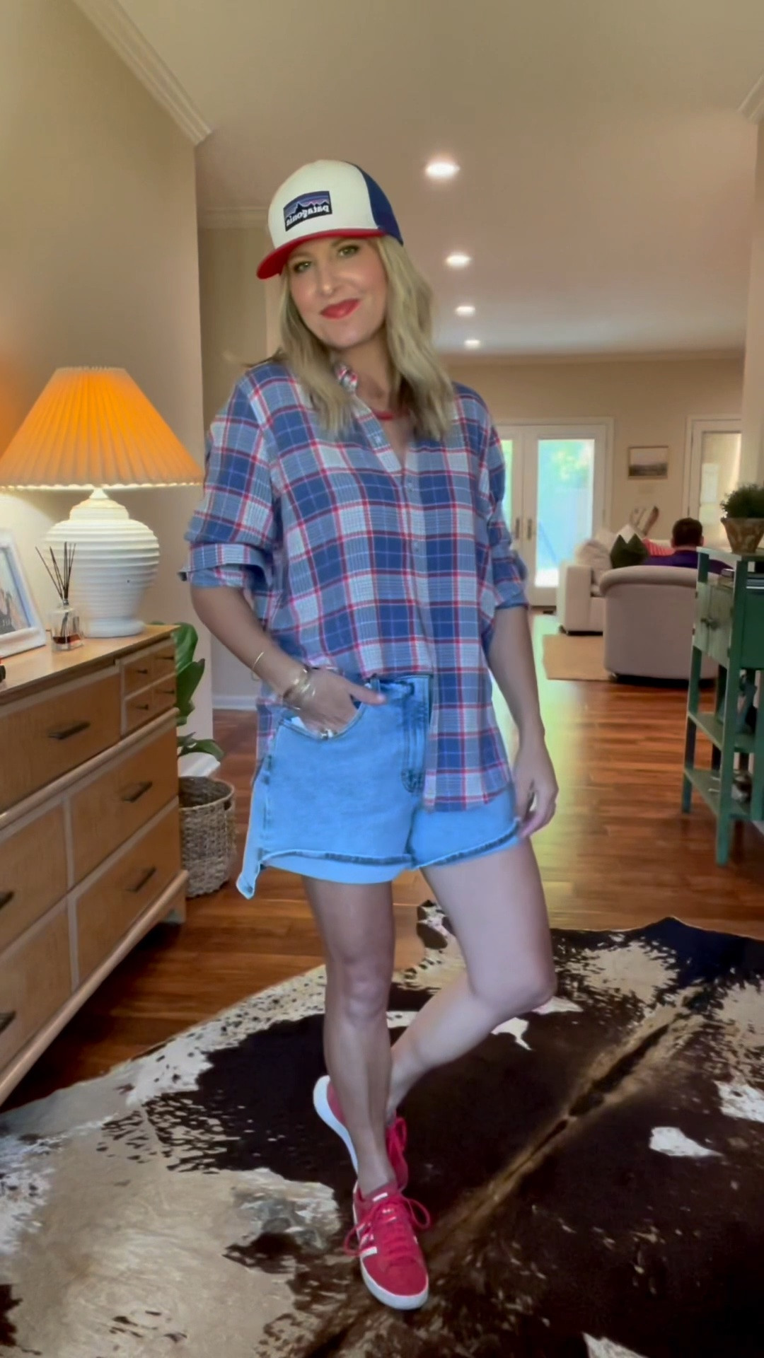 Three good pair of denim shorts at great price points! I sized up in all three because I wanted a baggier fit. This shirt is the softest button up. I’m wearing my true size in the shirt. ￼

#LTKOver40 #LTKootd #LTKmomlife