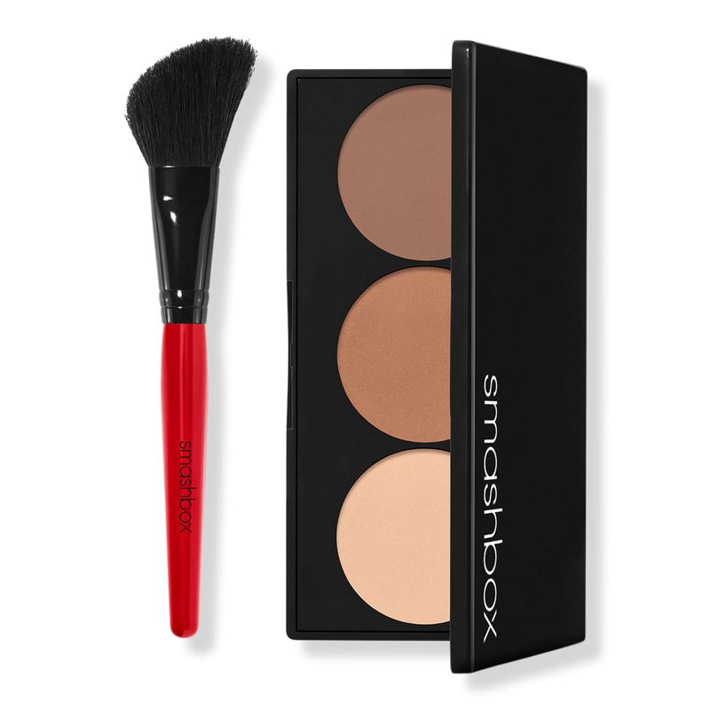 Smashbox Step-By-Step Contour Highlighter & Bronzer Face Palette Kit | Ulta Beauty | Ulta