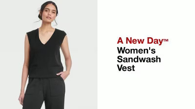Women's Sandwash Vest - A New Day™ | Target