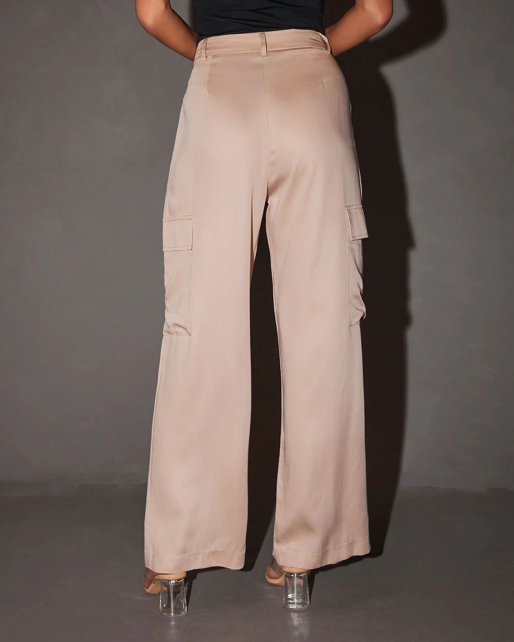 Adelyn Mid Rise Cargo Trousers | VICI Collection