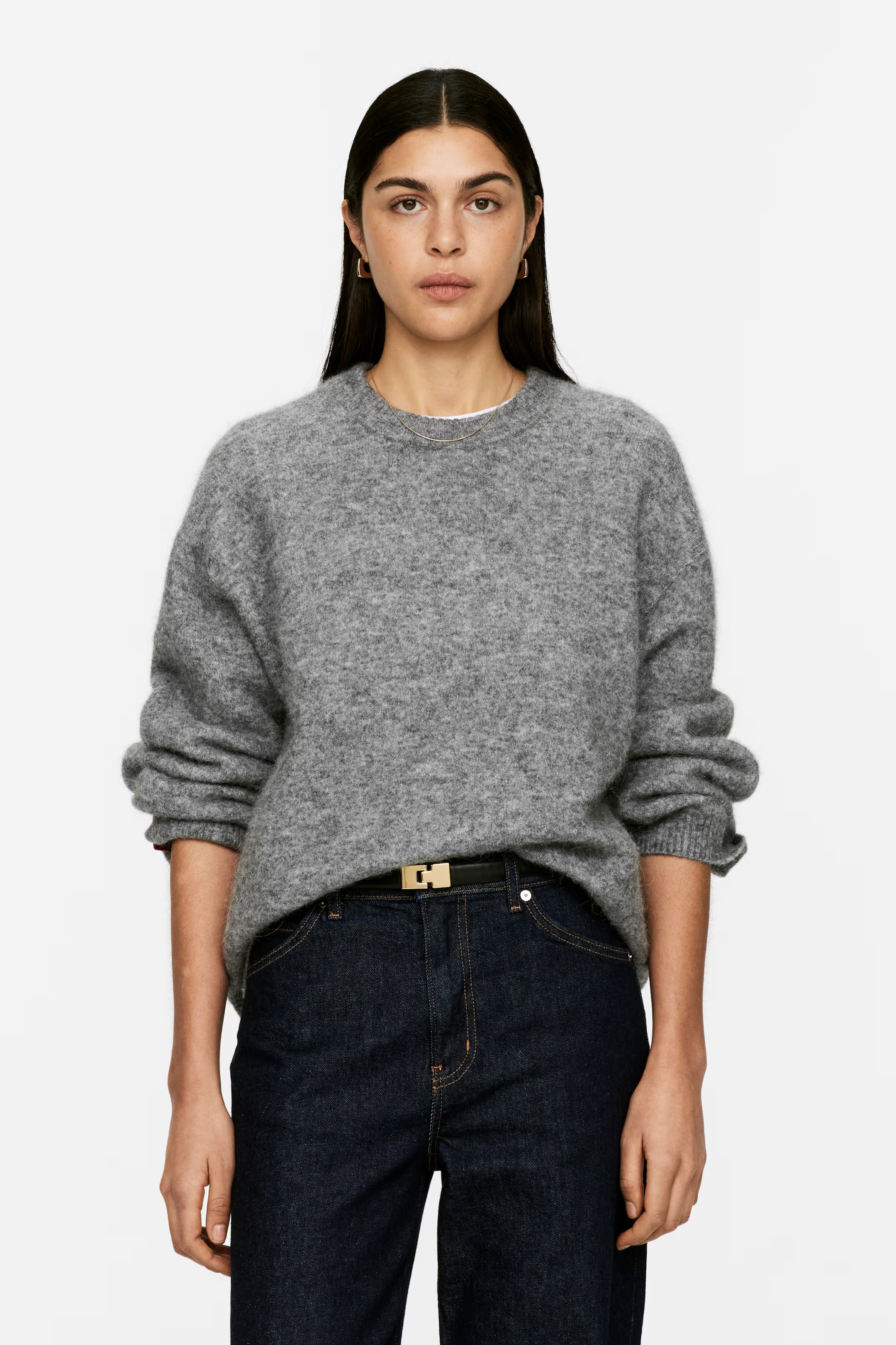 Pullover aus Alpakawolle und Wolle - Hellgrau - Ladies | H&M DE | H&M (DE, AT, CH, NL, FI)