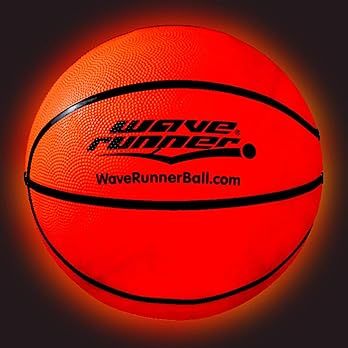 Wave Runner Glow in The Dark Basketball -Official Size 7 Light Up Toys for Night Ball Games, Regu... | Amazon (US)