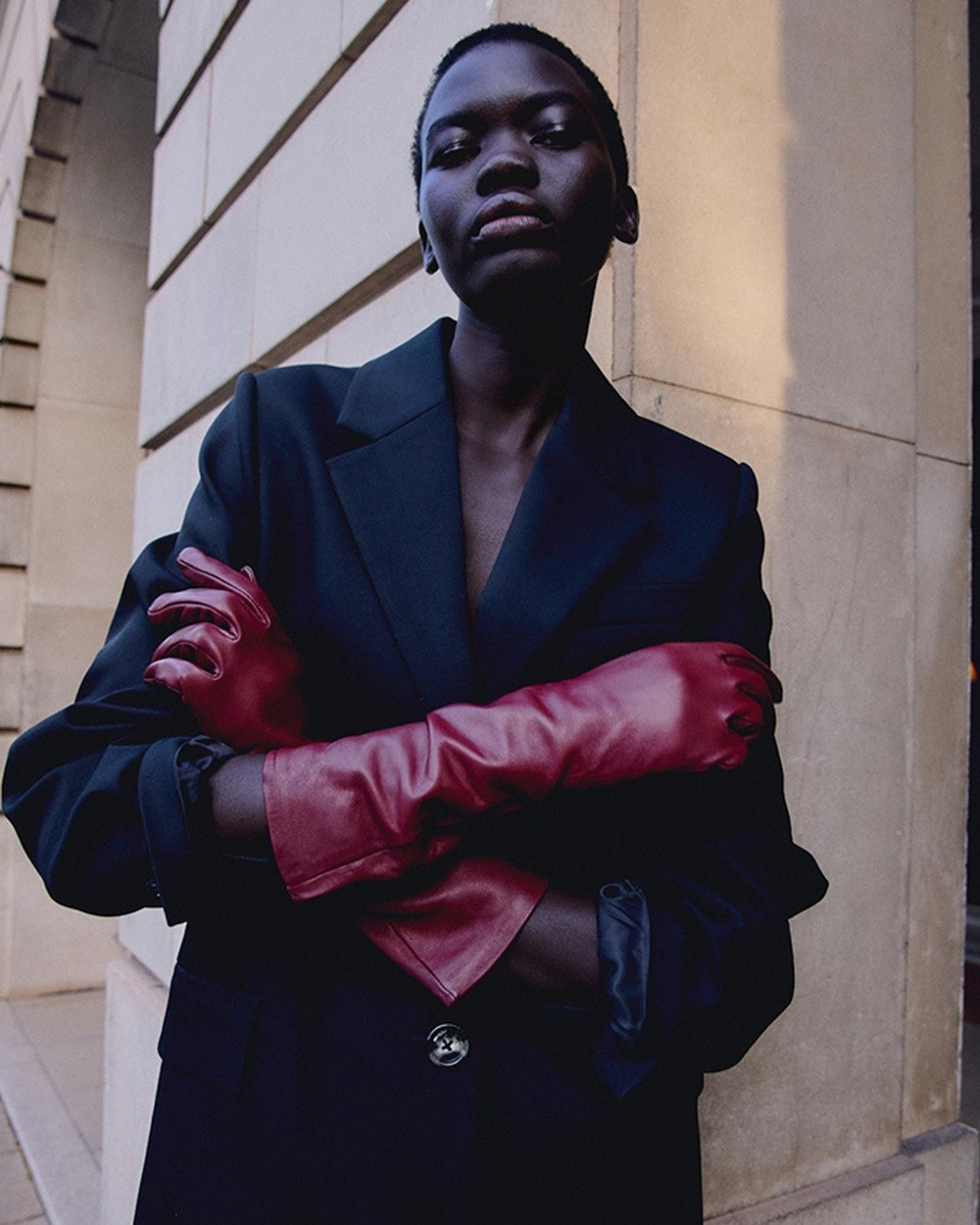 M.N.G - Manila Cotton Midi Coat - Coats & Jackets (Black) Manila Cotton Midi-Coat | THE ICONIC (AU & NZ)