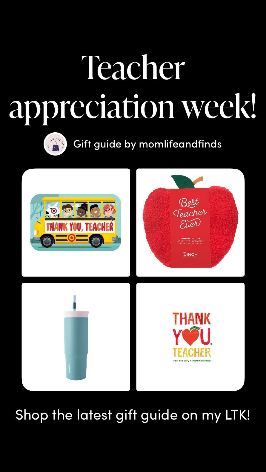 Teacher appreciation week starts Monday 🍎 
 I linked tons of different ideas! 



#LTKGiftGuide #LTKFindsUnder50 #LTKSaleAlert