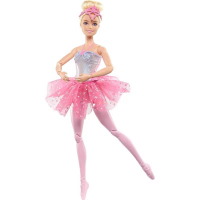 Barbie Dreamtopia Twinkle Lights Blonde Ballerina Doll | Target