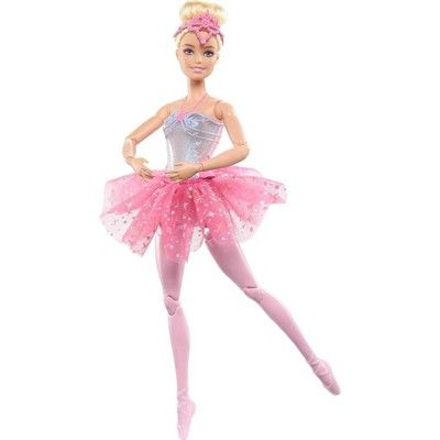 Barbie Dreamtopia Twinkle Lights Blonde Ballerina Doll | Target