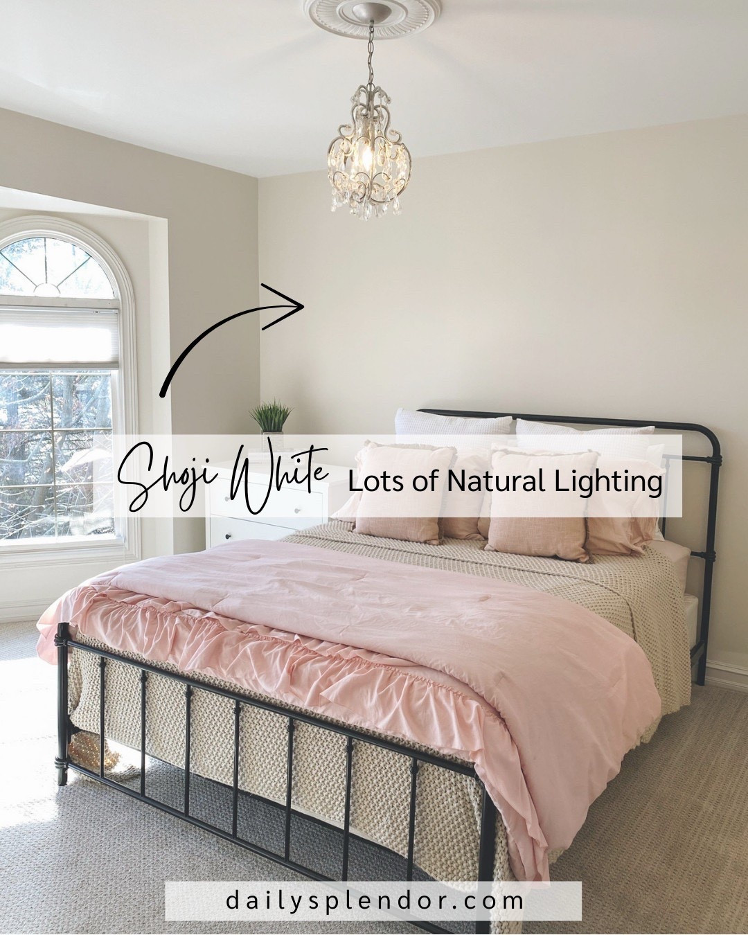 I chose Sherwin-Williams Shoji White for our previous home, and after seeing it in action—it quickly became a staple in my neutral paint palette. I love that it’s a warm toned white but with a slight greige undertone, giving it an intriguing balance. See my full color review here: https://dailysplendor.com/how-i-use-sherwin-williams-shoji-white-sw-7042-my-color-review/
And grab a peel and stick paint sample to help make an easy decision 
#shojiwhite #sherwinwilliams #neutralpaint #neutralhome #wallpaint #interiorpaint #paintsample


#LTKSaleAlert #LTKHome #LTKOver40