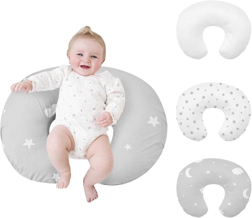 Nursing Pillow, Breast Feeding Pillows for Mom, Soft Cover with Breathable Filling, Ergonomic Bre... | Amazon (CA)