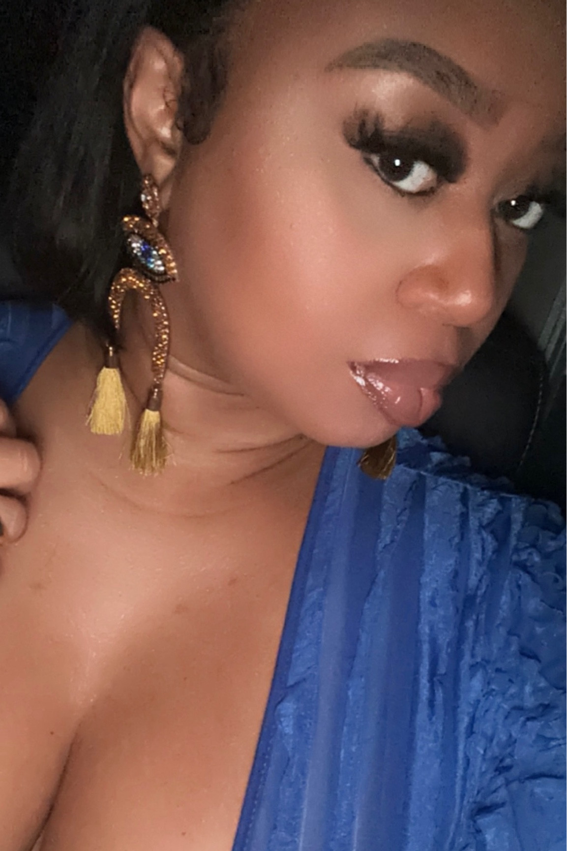 Sometimes it’s too hot and humid for foundation ! Here’s how I got this GLOW ! 
Set your face with a great primer, color correct to hide any imperfections, then apply E.L.F’s Halo Glow ! I love the applicator ! After that put one dot of blush and blend (Juvia’s place blush goes a long way)! Fill in your brows and keep them in place with a brow gel, spray with setting spray then finish with highlighter and lipgloss !EVERYTHING is linked !  

#LTKfindsunder100 #LTKsalealert #LTKbeauty