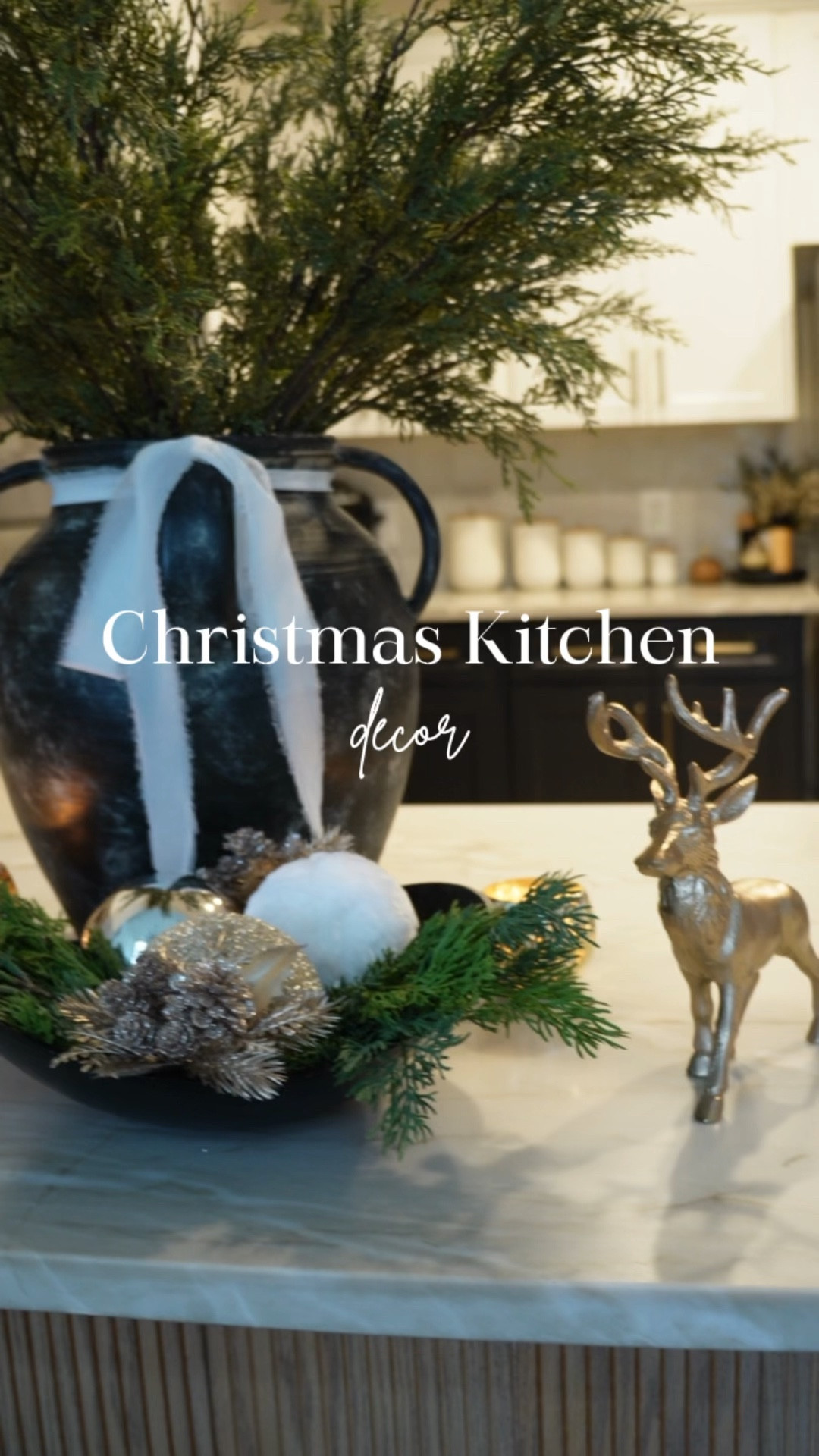 Christmas kitchen decor Follow @devinhdecor on TikTok and Instagram for daily home decor tips finds and inspiration kitchen Christmas decor kitchen counter decor Target x studio McGee threshold target pottery barn Christmas neutral Christmas decor white Christmas decor #neutralchristmasdecor #targetchristmasdecor #kitchenstyling #christmaskitchen

#LTKHoliday #LTKhome #LTKSeasonal