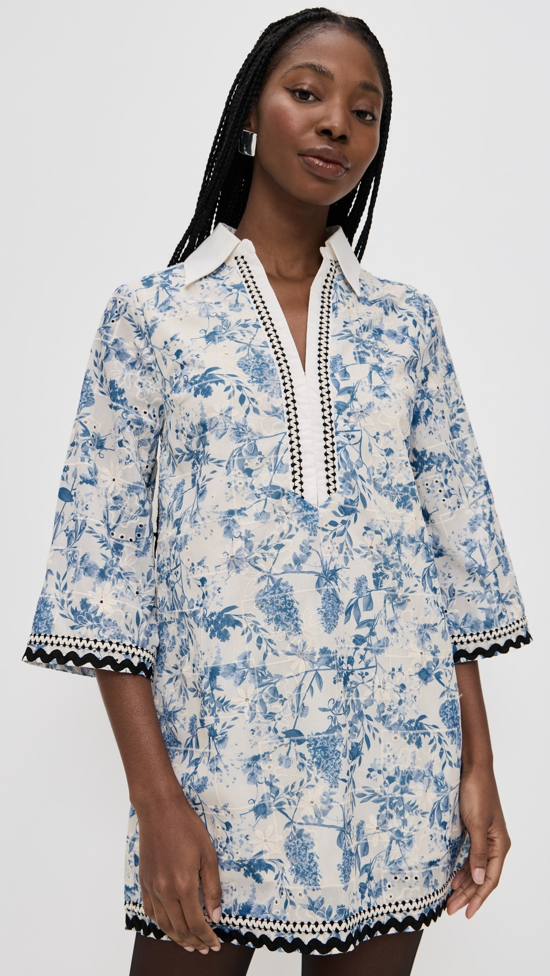 Floral Embroidery Mini Dress | Shopbop