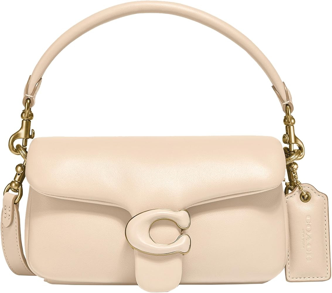 Coach Leather Covered C Closure Pillow Tabby Shoulder Bag 18 | Amazon (US)