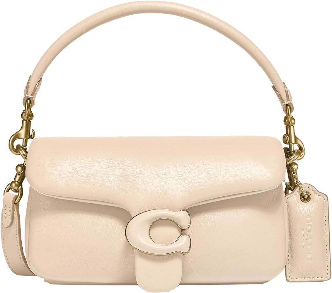 Coach Leather Covered C Closure Pillow Tabby Shoulder Bag 18 | Amazon (US)