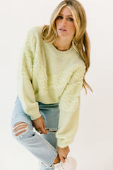 Cross My Heart Key Lime Sweater | Luca + Grae 