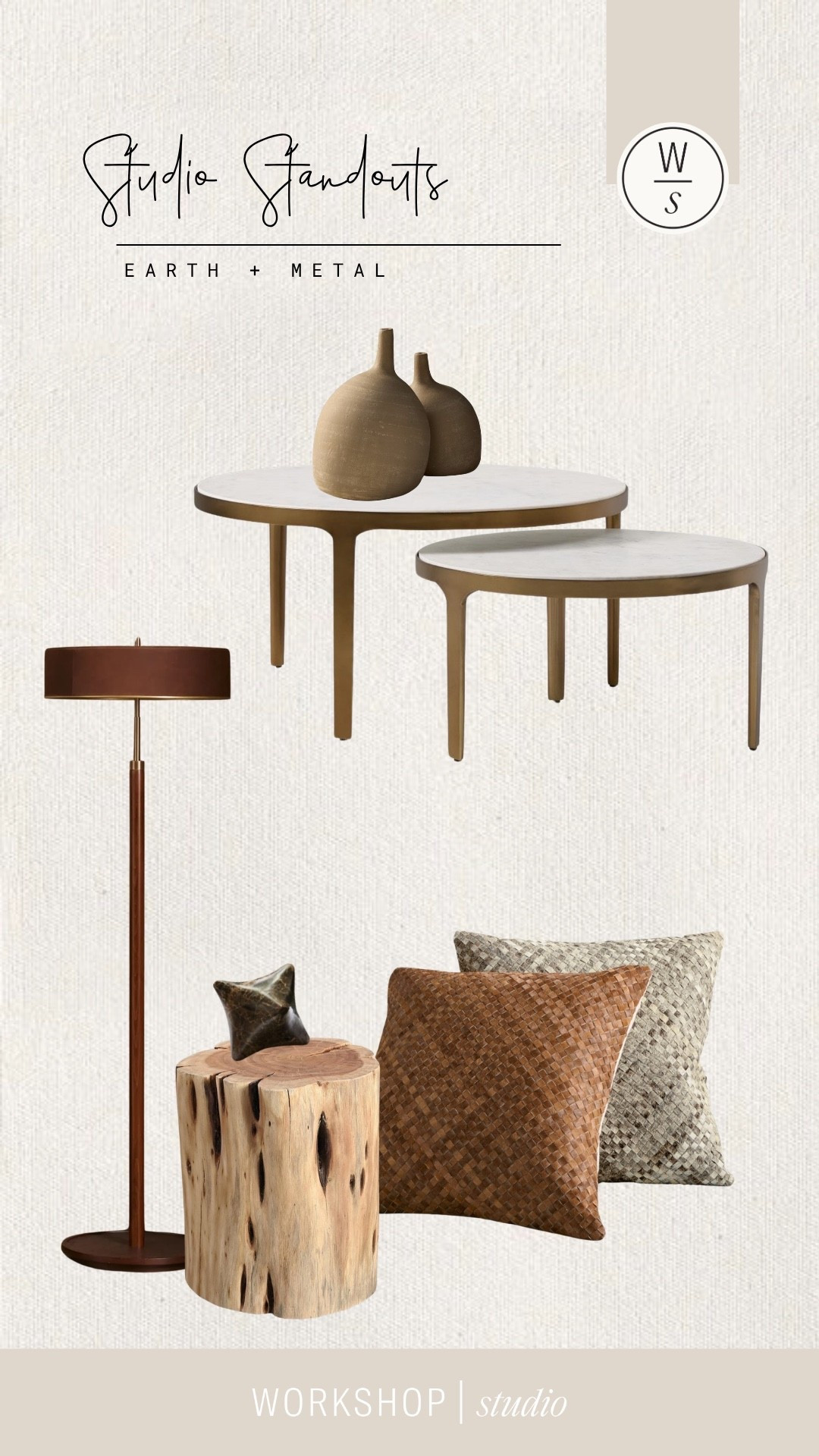 Earth and metal done right.
Warm natural textures paired with cool brass accents for a look that feels grounded, modern, and intentionally styled.
Linked all the pieces that bring this balanced, organic‑industrial vibe home.

#LTKHome #LTKstorytime #LTKdayinmylife