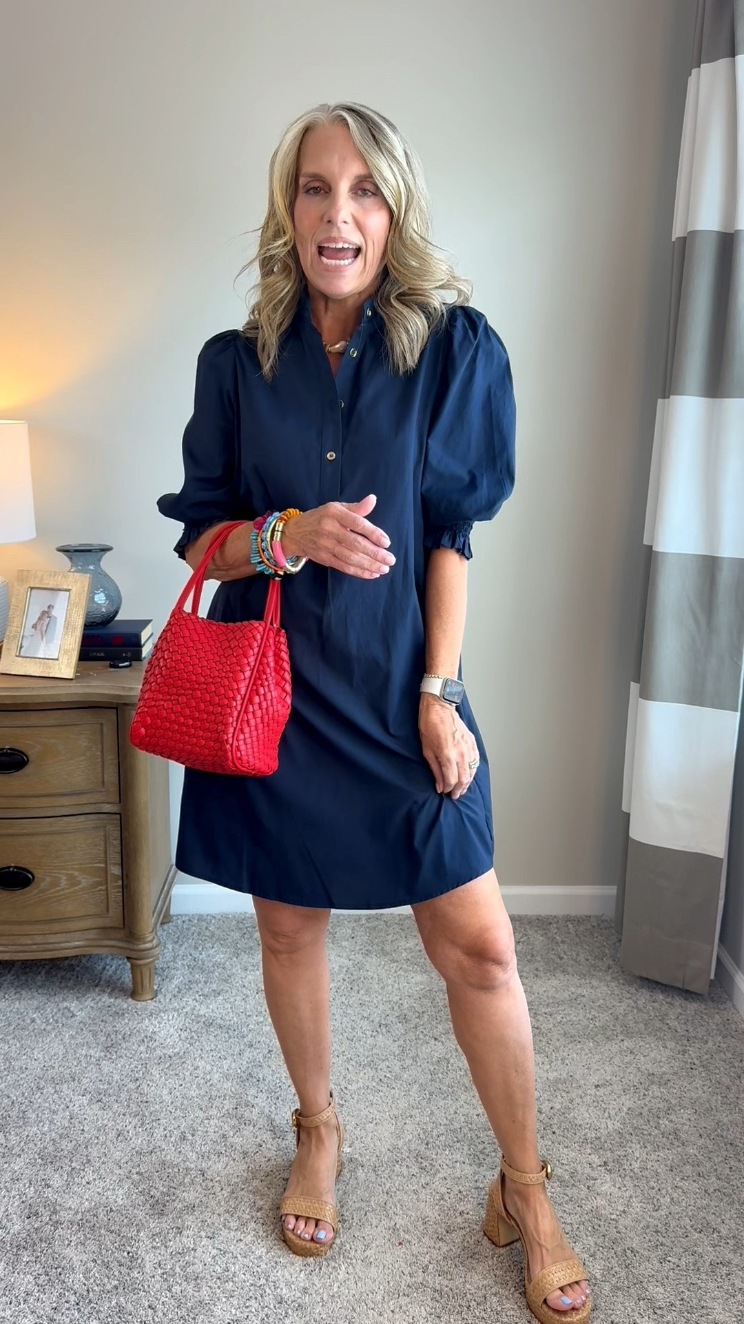 Yep! This is the perfect little blue dress. 
Goes with all the shoes and wear it all
The time. I’m in an XS 

@Duffield Lane

#LTKdayinmylife #LTKgrwm #LTKOver40