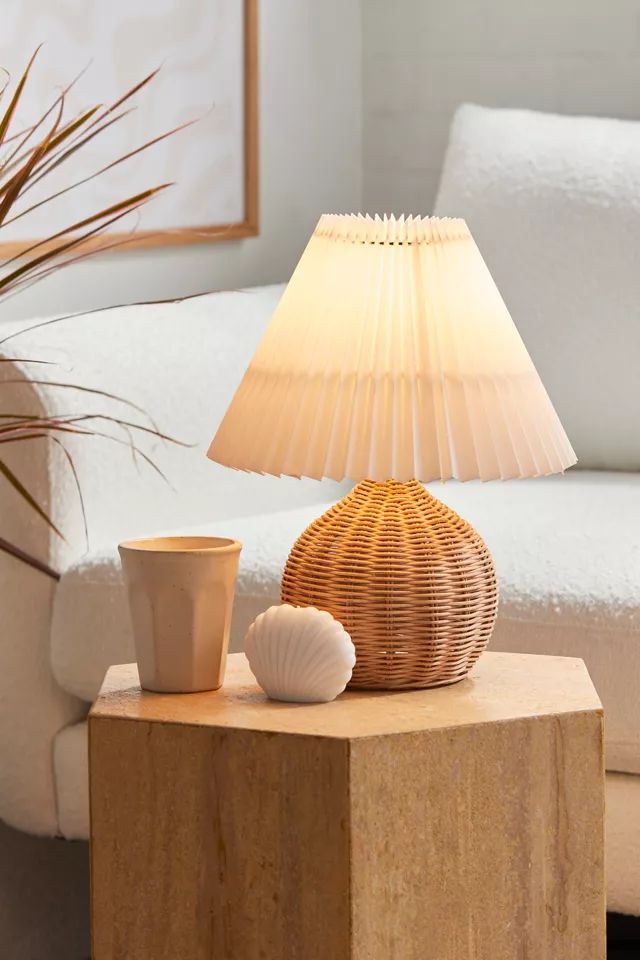 Pleated Lamp Shade | Urban Outfitters (US and RoW)