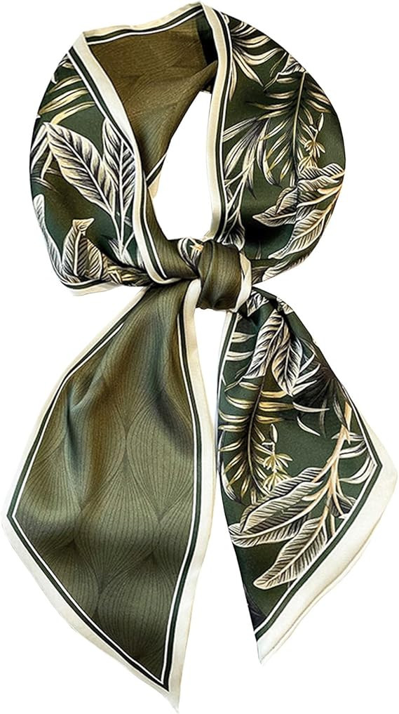 Purse Scarf For Handbags Head Scarves For Women's Hair Bags Scarfs Long Skinny Scarves Fashion Si... | Amazon (US)