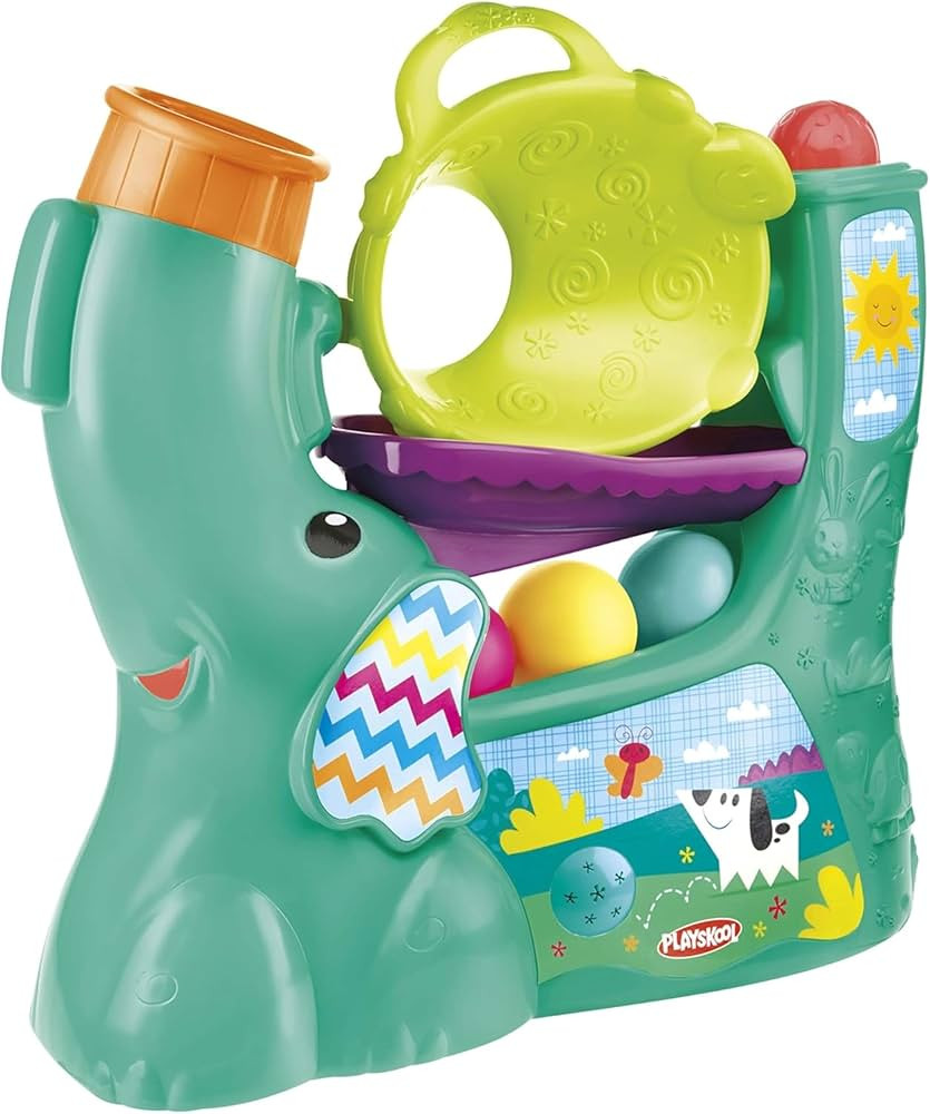 Playskool Chase 'N Go Ball Popper Toy for Active Babies and Toddlers with 4 Colorful Balls For Bo... | Amazon (US)