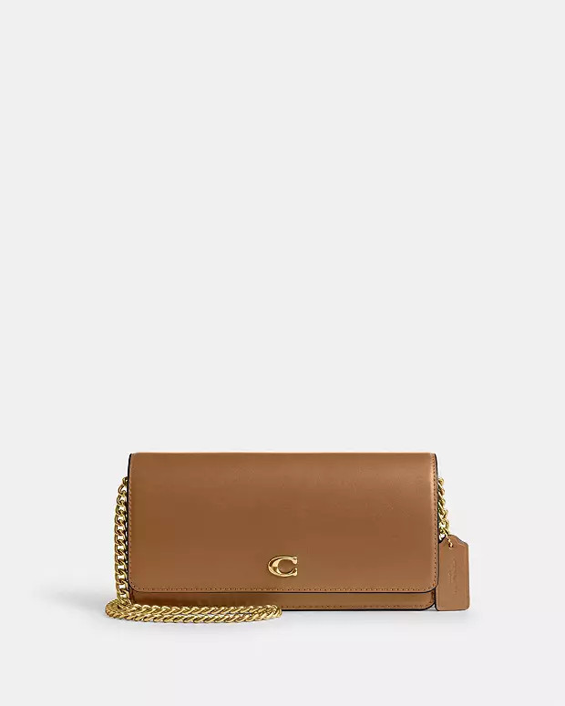 Evie Long Wallet With Chain | Coach (US)