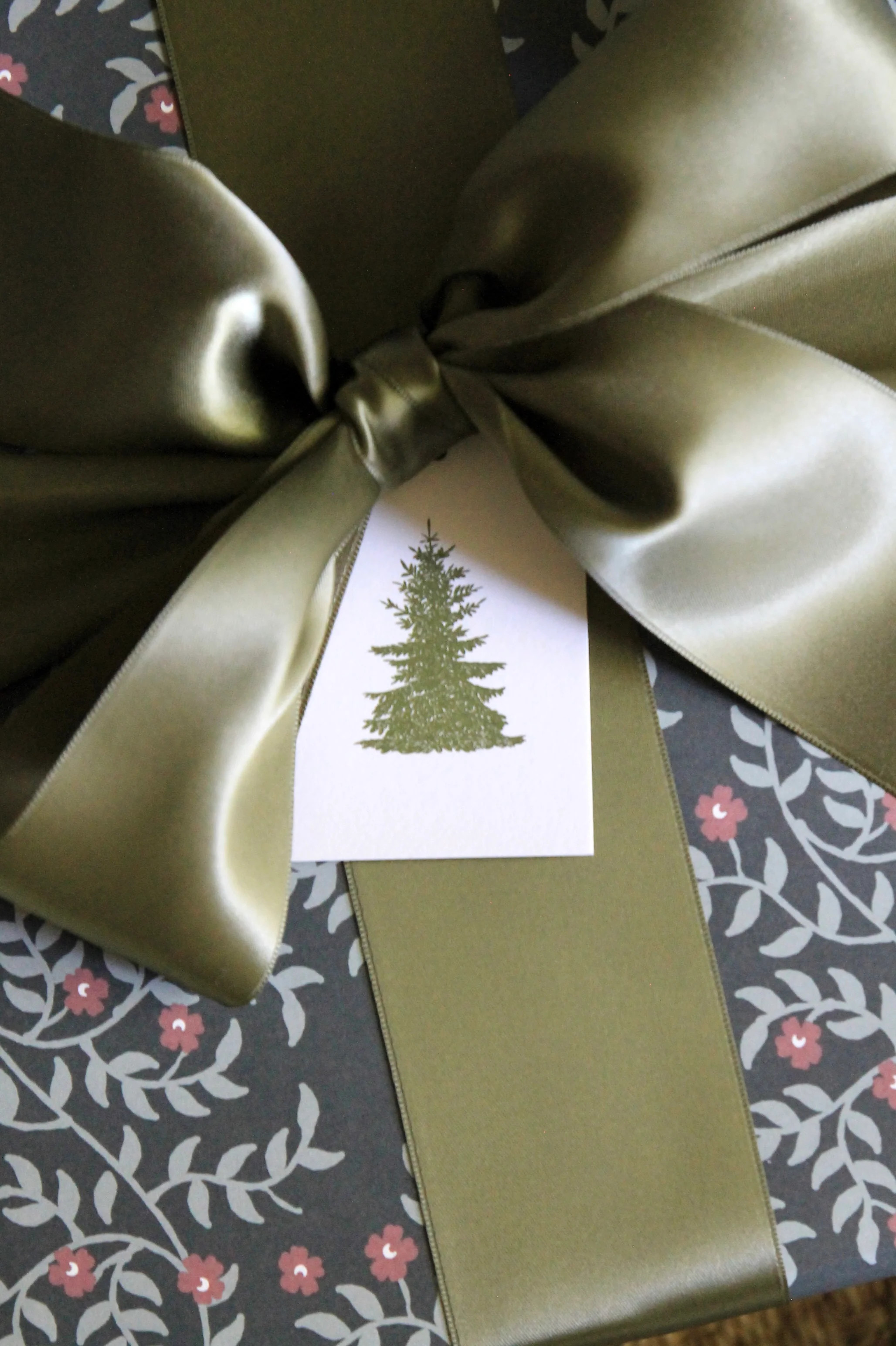 Deep Sage Ribbon | Satin & Grosgrain | JSH Home Essentials