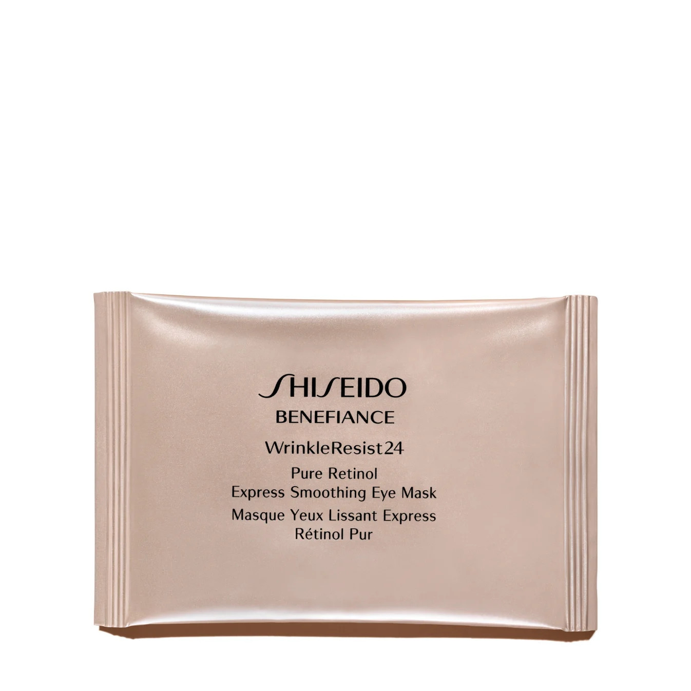 Shiseido Benefiance WrinkleResist24 Pure Retinol Express Smoothing Eye Mask, Set of 12 (12X2) () | Shiseido