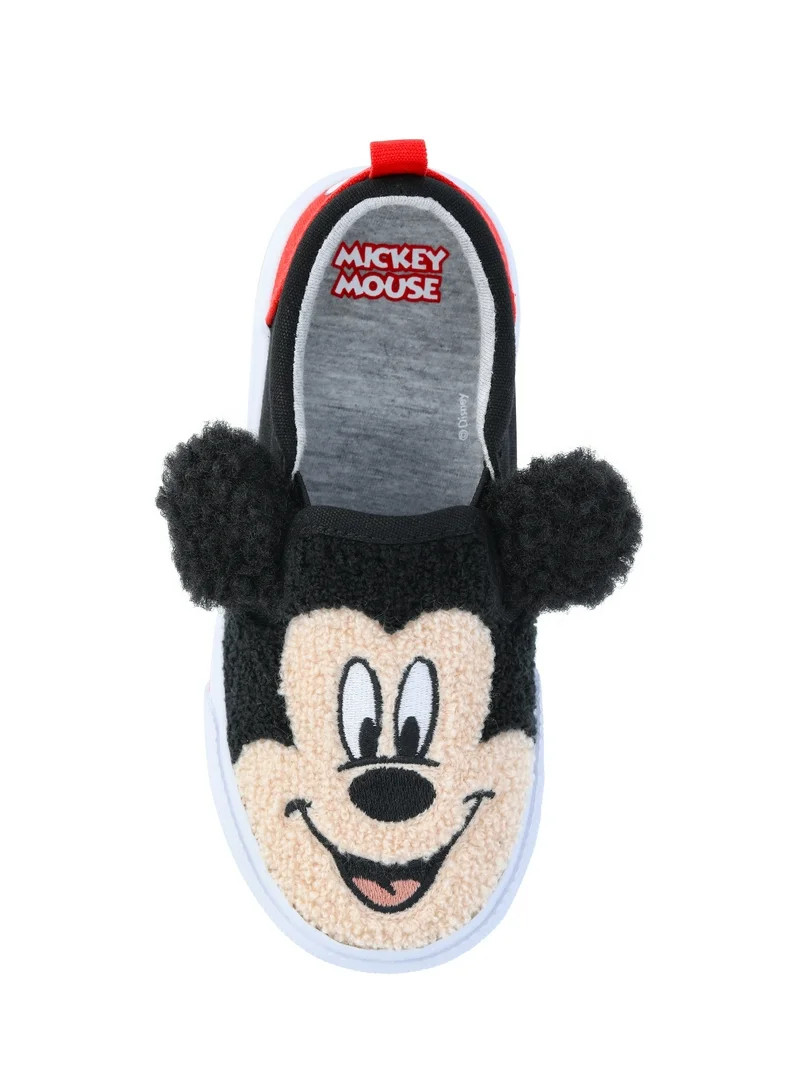 Disney Mickey Mouse Toddler Kids Casual Slip On Shoes | Walmart (US)
