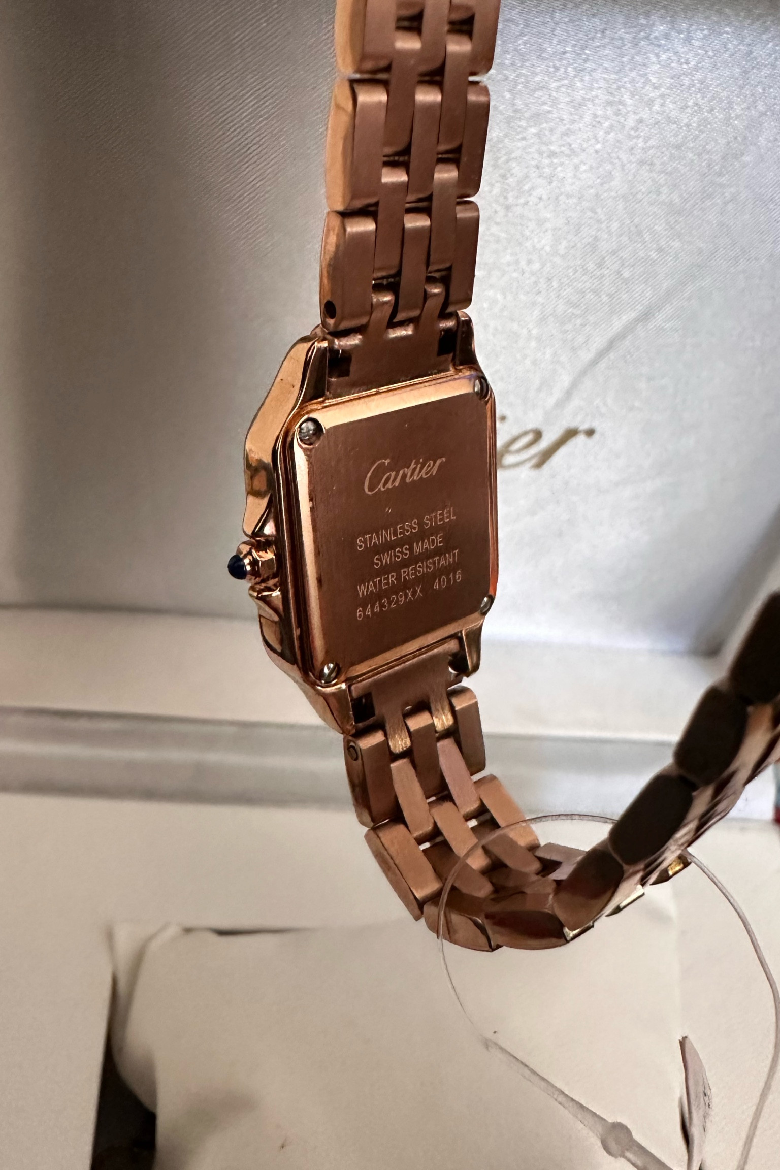 Cartier mini Panthere watch - rose gold
#fencefind
