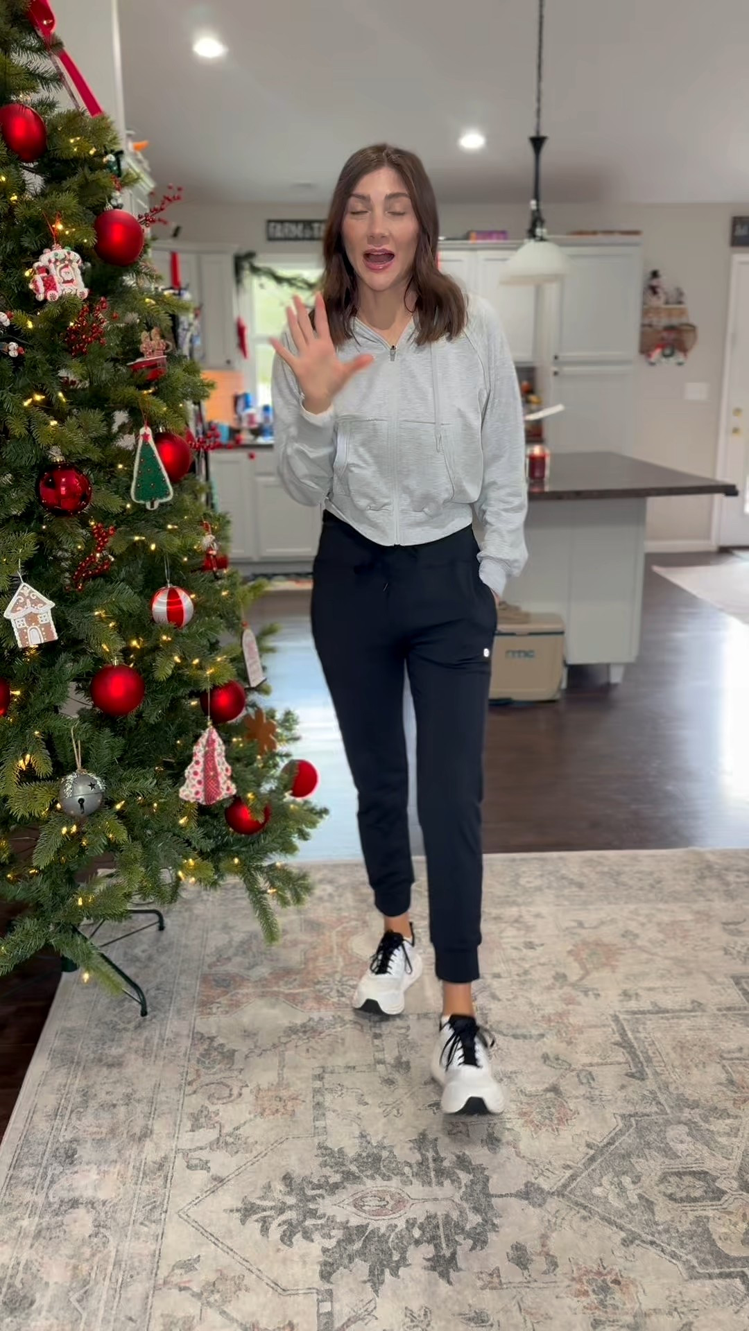 Water resistant fleece line joggers under $30 right now. Perfect for cold winter walks. The quality is 10 out of 10. 

#LTKHoliday #LTKCyberWeek #LTKGiftGuide