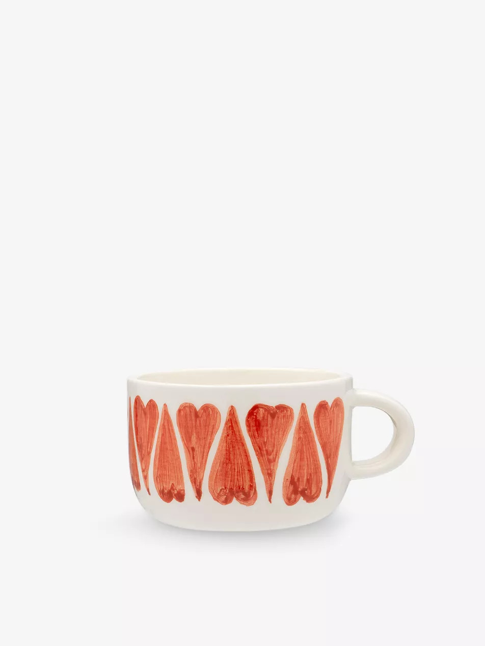 Classic Love ceramic cappuccino mug 10cm | Selfridges