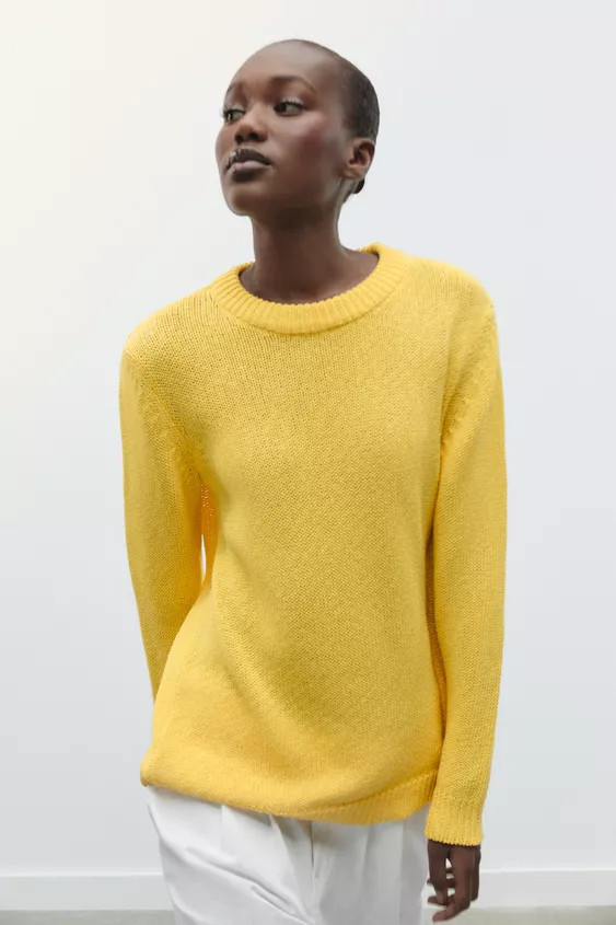 RUSTIC KNIT SWEATER | Zara US