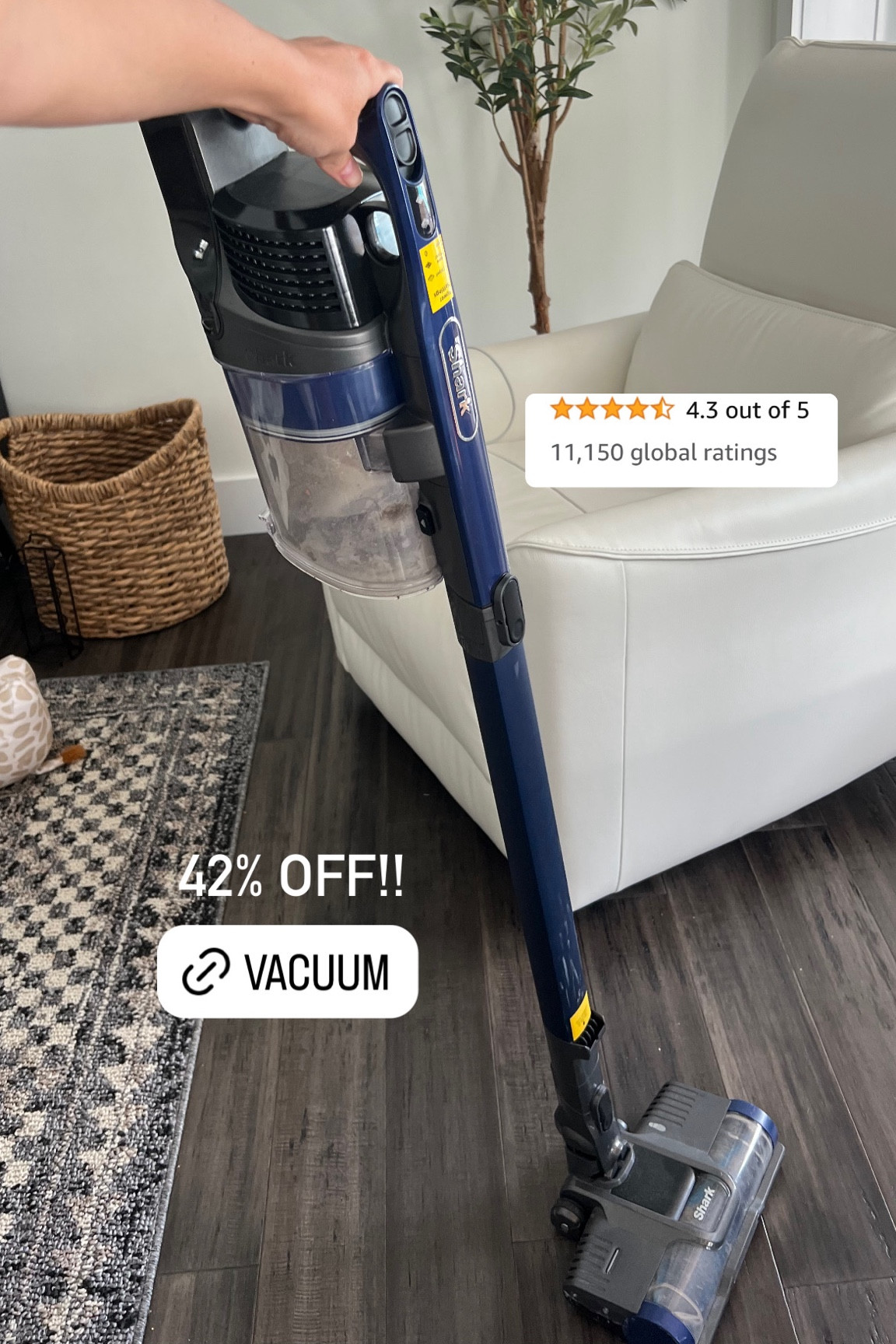 Fav cordless Vacuum on sale ✨💖 42% off! On Amazon 

#LTKSummerSales #LTKHome #LTKSaleAlert