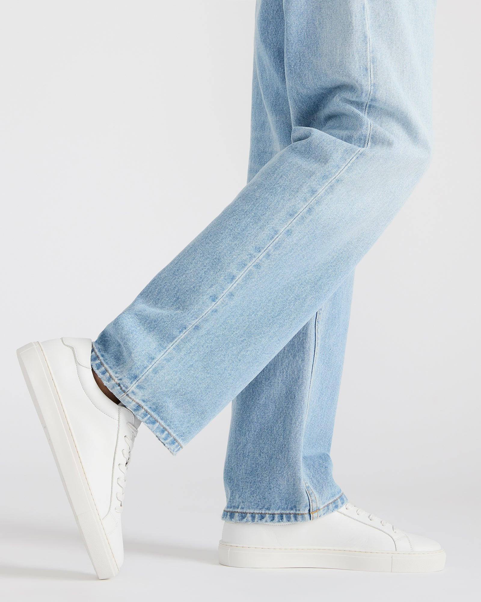 BONDD White Leather Low-Top Men's Sneaker | Steve Madden (US)