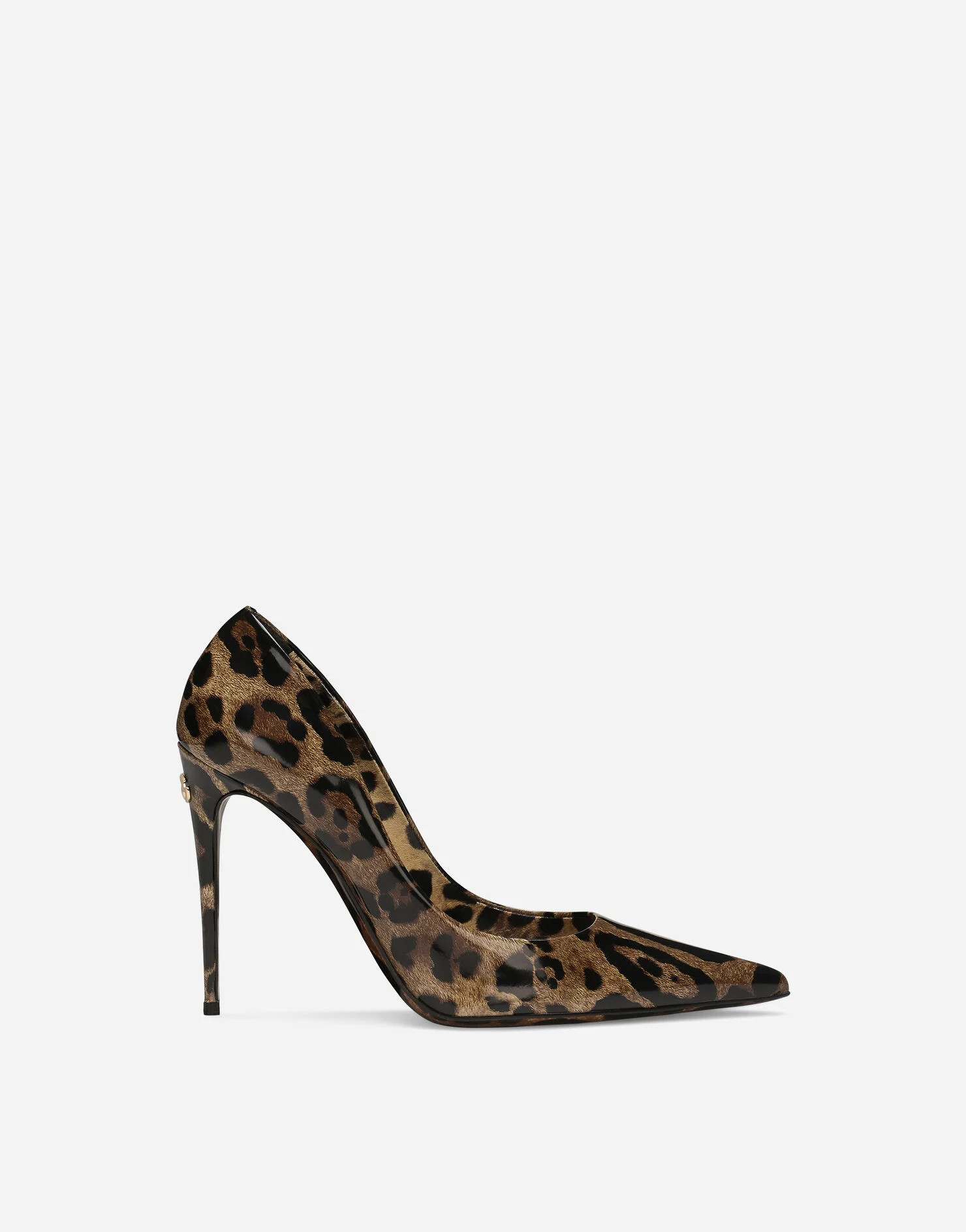 Printed polished calfskin pumps | Dolce & Gabbana US