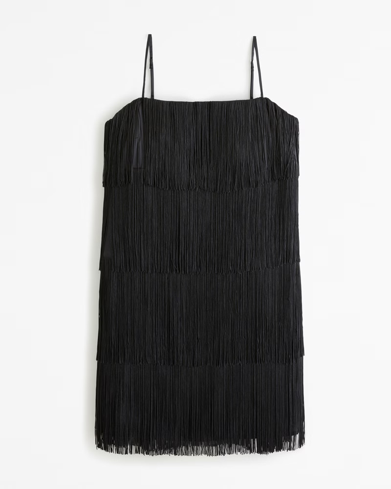 Fringe Mini Dress | Abercrombie & Fitch (US)