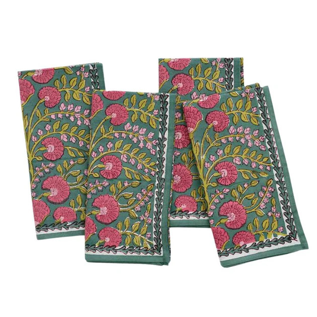 Harvest Flower Napkin Set | Cailini Coastal