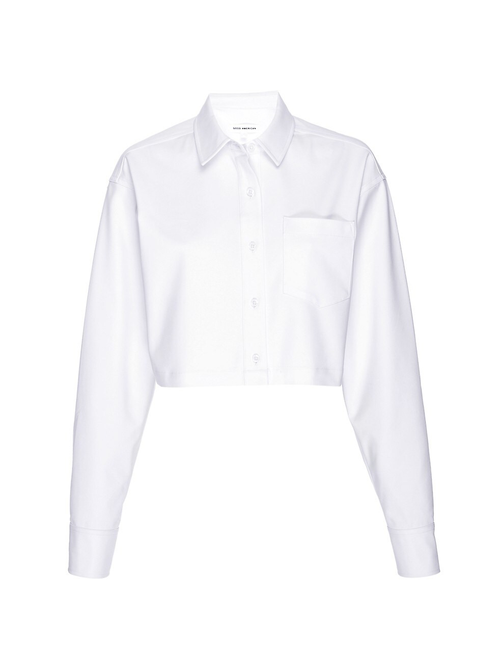 Boxy Crop Shirt | Saks Fifth Avenue
