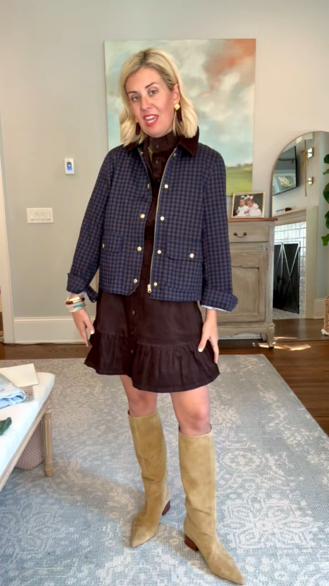 I love taking a dress and styling it multiple ways! ￼
Dress - small
Jacket - xs
Boots - 38

Codes:
Avara - mixandmatch15
Allie + Bess - Catherine20

#LTKOver40 #LTKSeasonal #LTKdayinmylife
