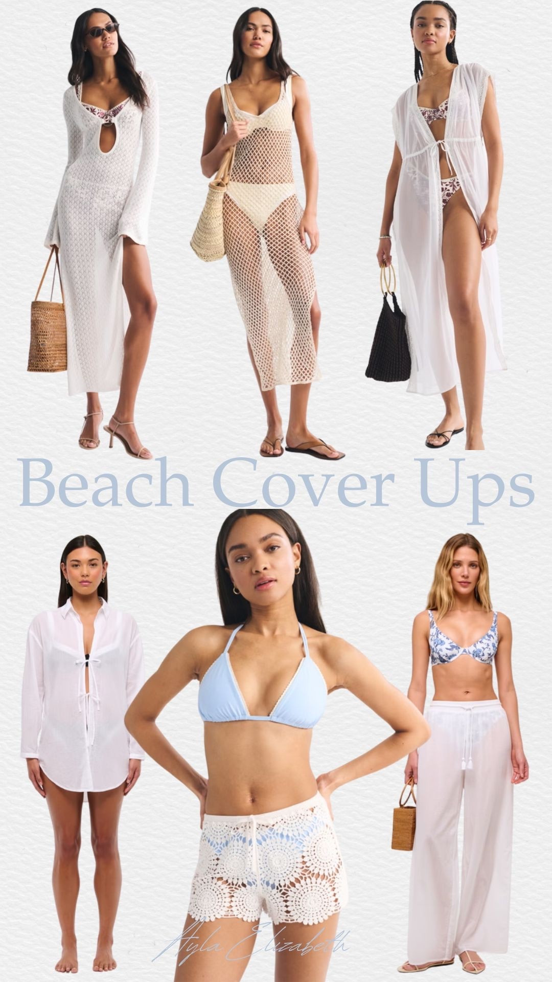 Beach cover ups ✨🐚

#LTKSwim #LTKBeauty #LTKSeasonal