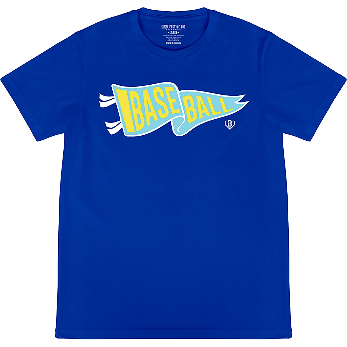 Baseball Lifestyle 101 Men's Pennant T-shirt | Academy Sports + Outdoors