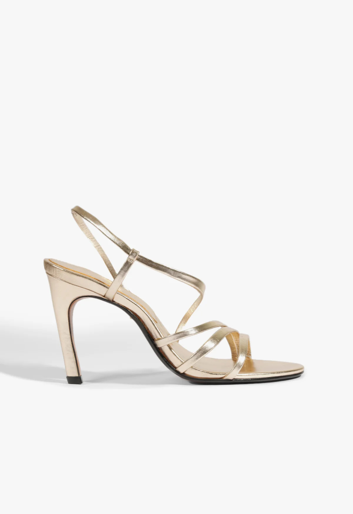 Annie Curve Metallic Sandal | Schutz (US)