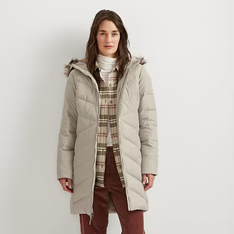 Women's Classic Down Hooded Parka | Eddie Bauer - US