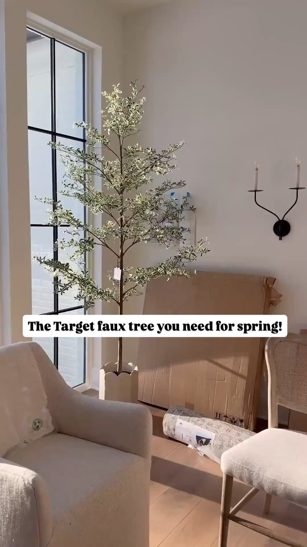 The prettiest Target faux tree!! A fraction of designer trees this size! Also linking my dining room chairs and table that’s coming soon!

#LTKSeasonal #LTKHome