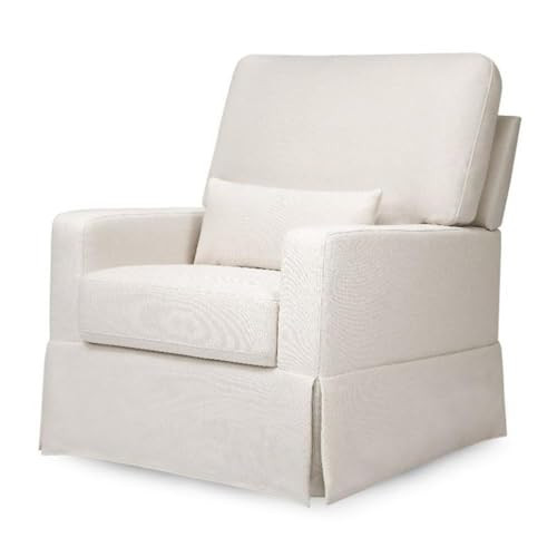 Namesake Crawford Pillowback Comfort Swivel Glider in Performance Cream Eco-Weave, Water Repellent & Stain Resistant, Greenguard Gold & CertiPUR-US Certified | Amazon (US)