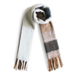 Coffee Time Fringed Scarf | Chicwish